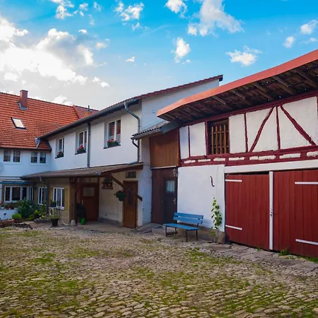 Auf Resthof In Bei Muehlhausen Apartment Doerna